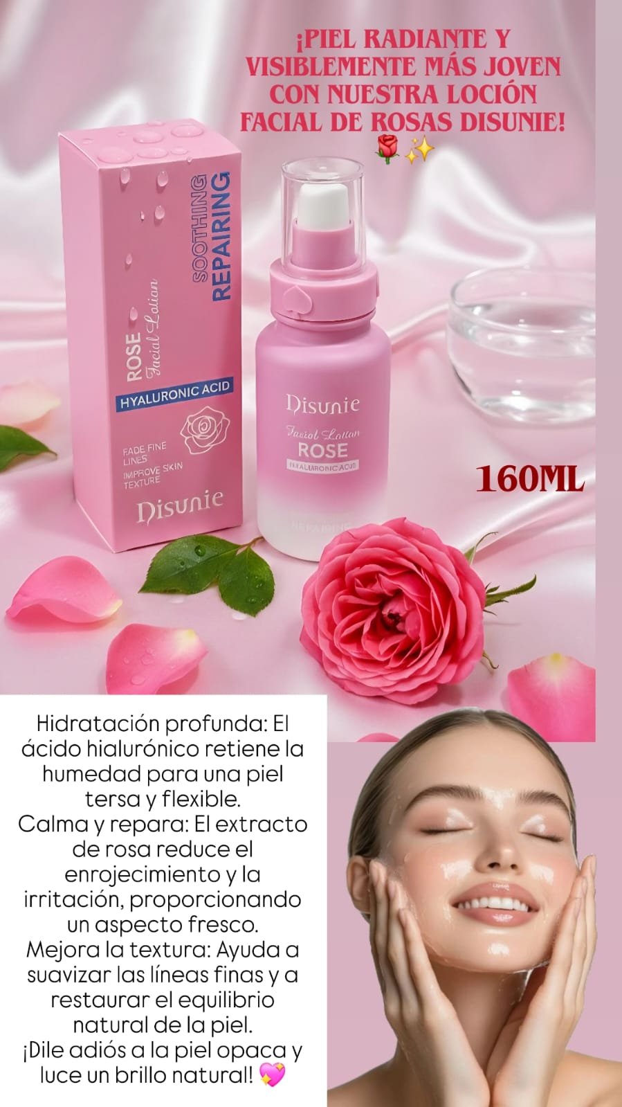 LOCIÓN FACIAL DE ROSAS