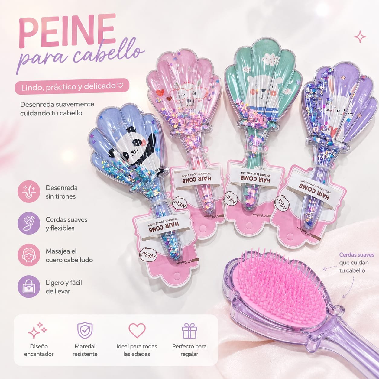 PEINE PARA CABELLO
