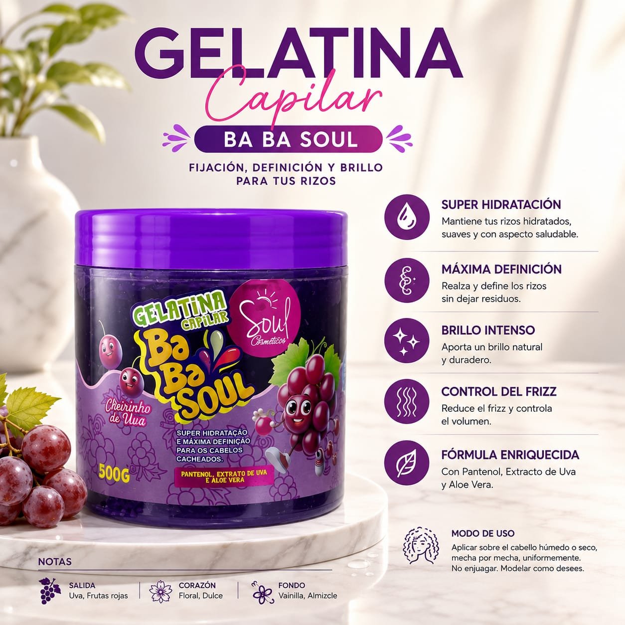 GEL PARA EL PELO