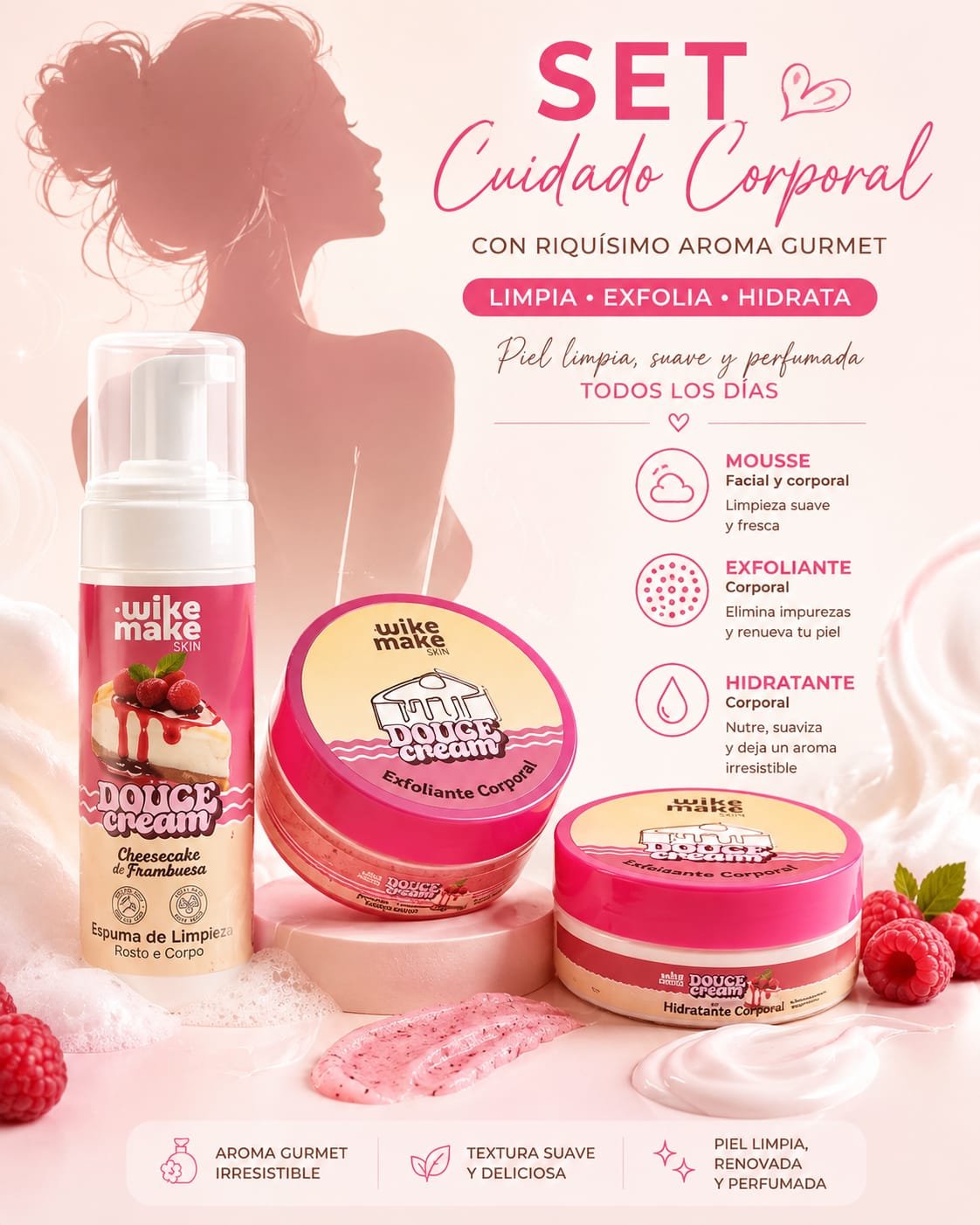 KIT COMPLETO CUIDADO CORPORAL