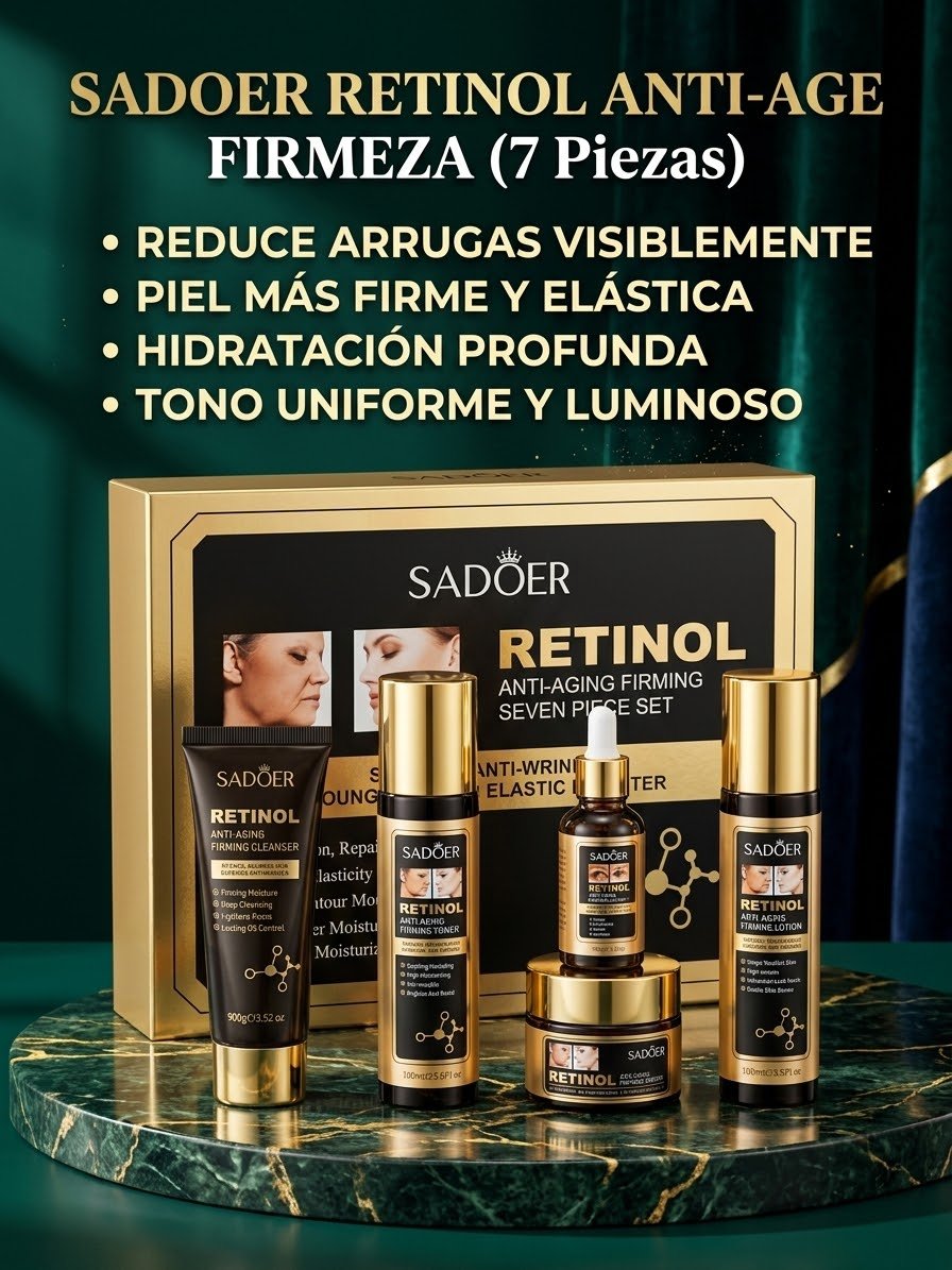 KIT COMPLETO DE RETINOL (7PIEZAS)