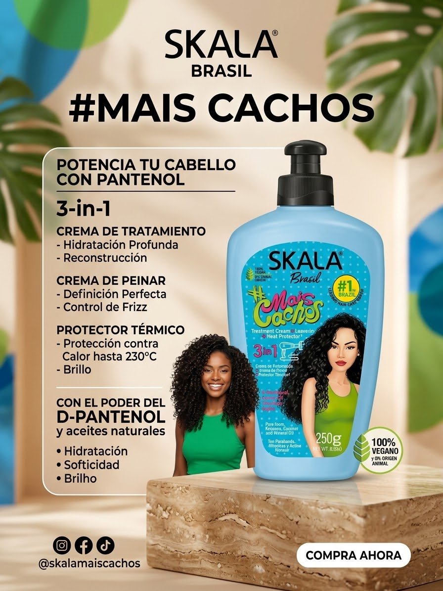 SKALA CREMA HIDRATANTE P/RULOS
