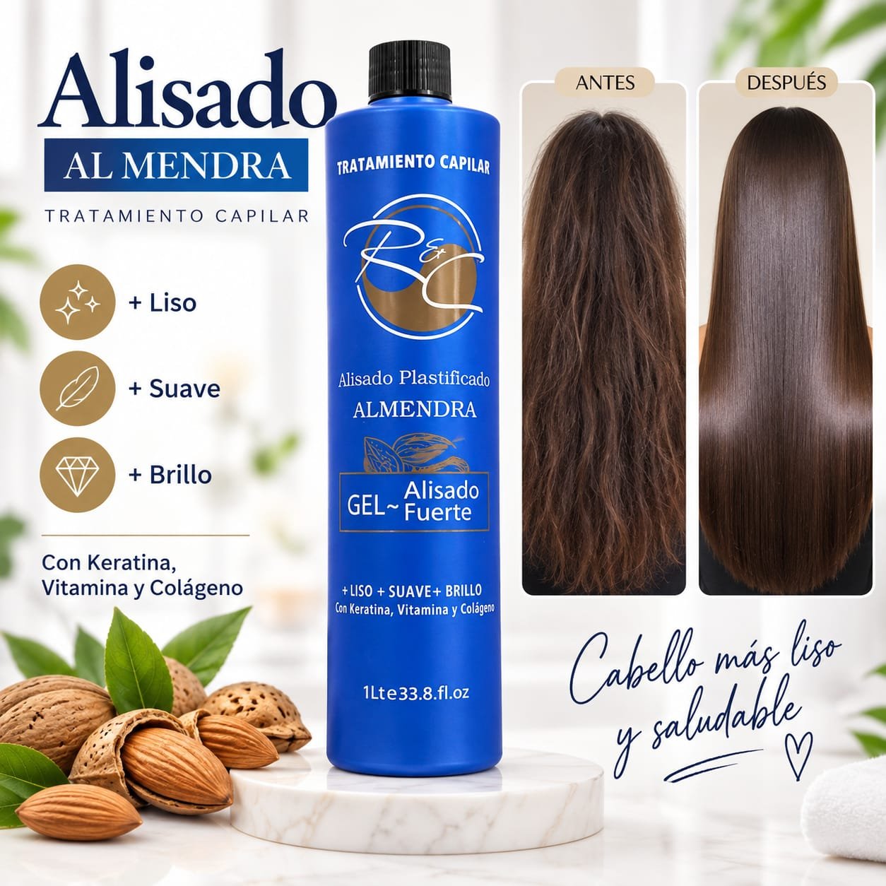 ALISADO DEALMENDRAS