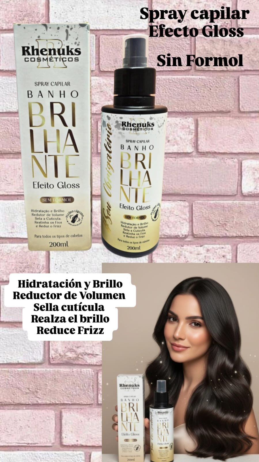 SPRAY EFECTO GLOSS SIN FORMOL
