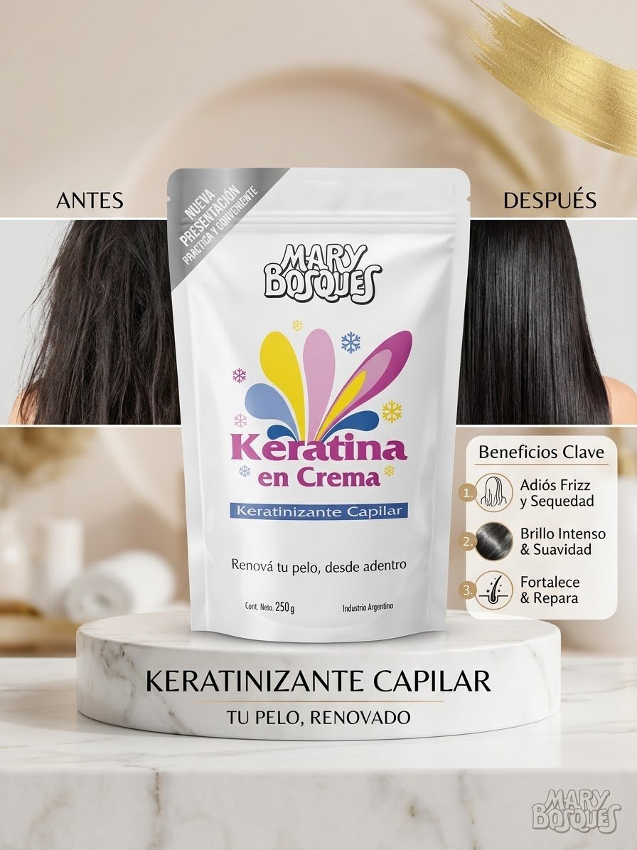 MARY BOSQUES KERATINA EN CREMA
