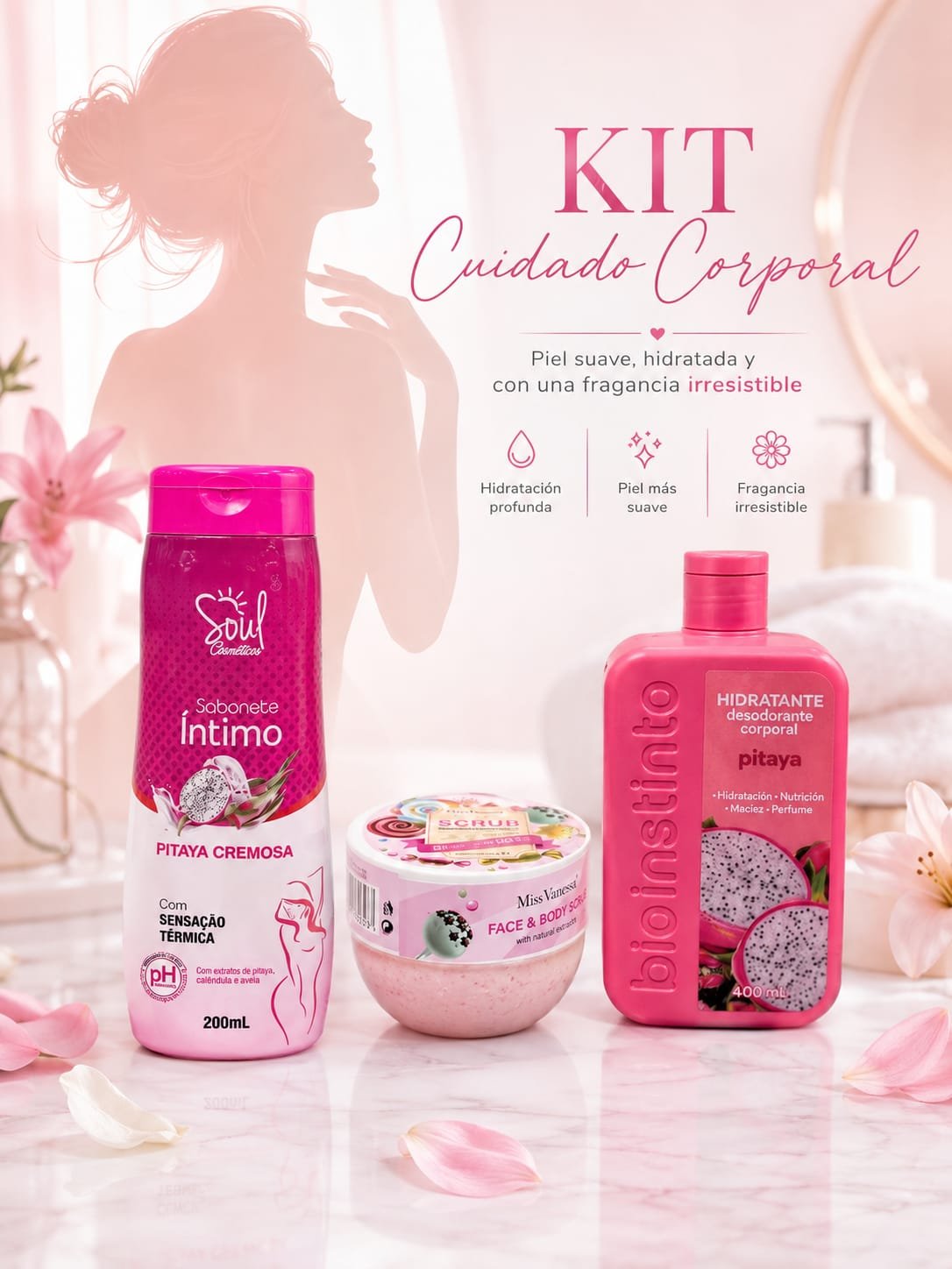 SET CUIDADO CORPORAL DE PITAYA